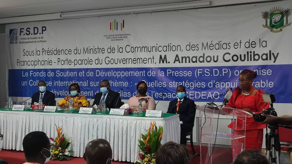 Ouverture à Abidjan d’un colloque international sur l’aide publique aux médias.