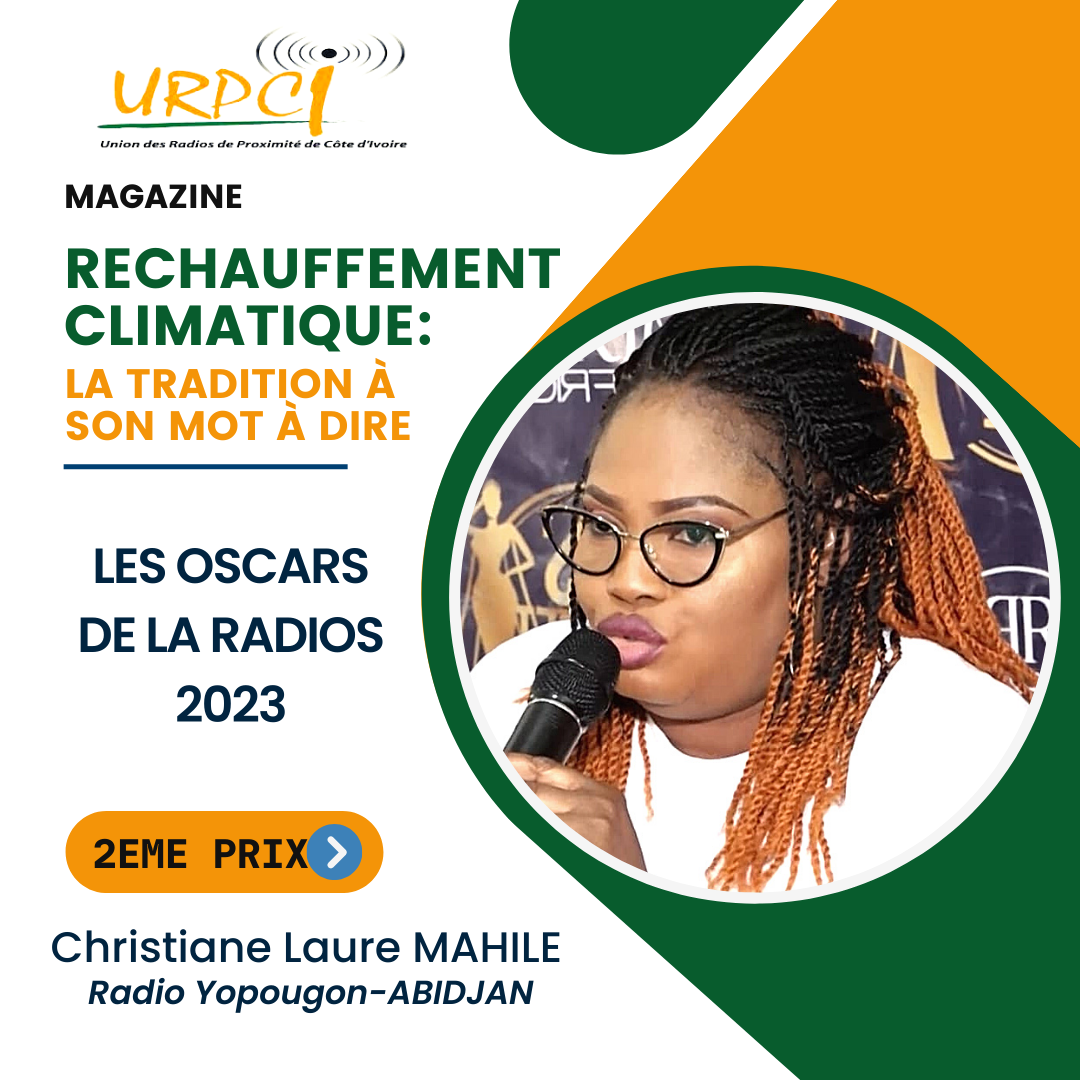 LES OSCARS DE LA RADIO: LUTTE CONTRE LE RÉCHAUFFEMENT CLIMATIQUE, LA TRADITION A SON MOT A DIRE.