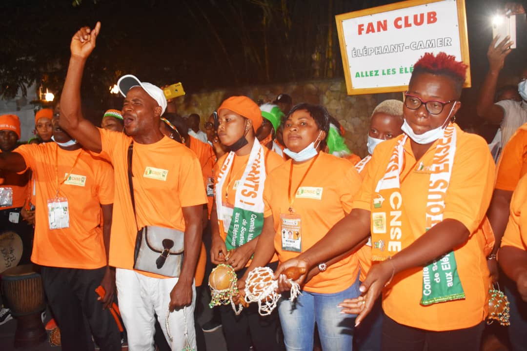 CAN 2023: LES SUPPORTERS IVOIRIENS MANIFESTENT DANS LES RUES